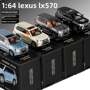 1:64 Lexus LX570 SUV/Police Alloy Model Car Diecast Model Simulation Car - Picture 1 of 19