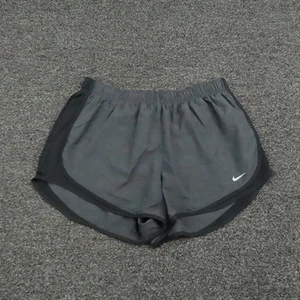 Nike Dri-FIT pantaloncino donna XL nero grigio corsa atletico leggero logo - Foto 1 di 8
