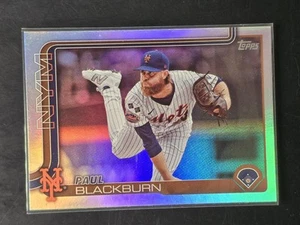 2025 Topps #329 Paul Blackburn - Picture 1 of 2