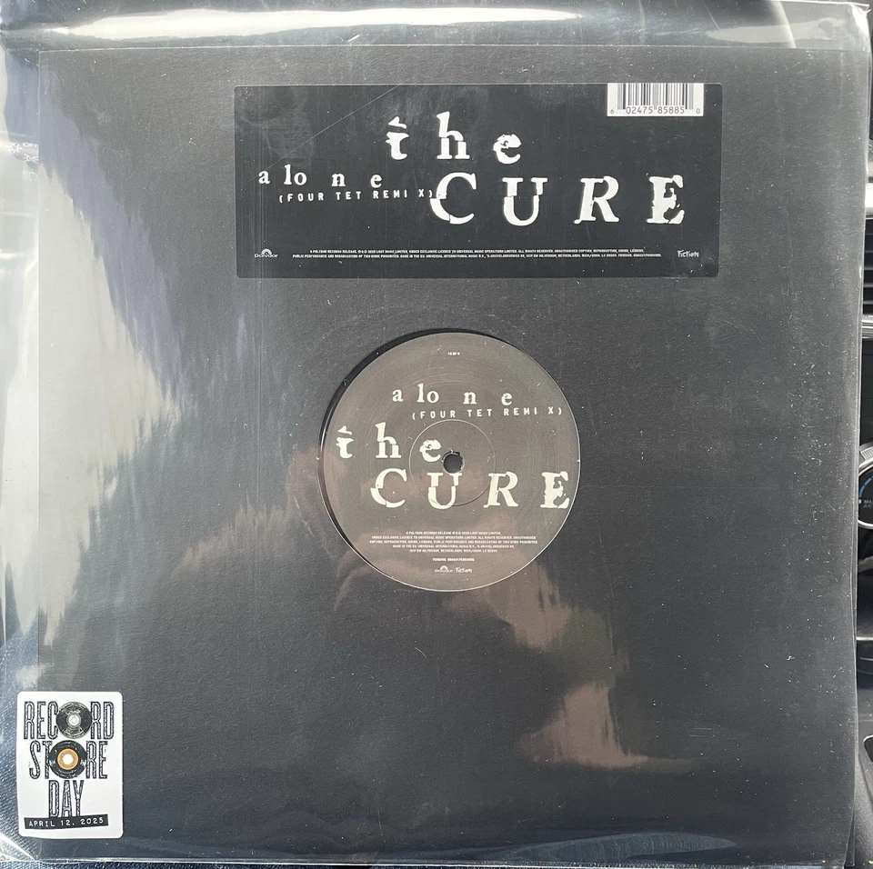 THE CURE ALONE FOUR TEX REMIX RSD 2025   Vinyl 12" NEW MINT SEALED - Image 1 of 1