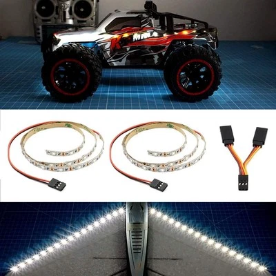 LED Light Strip for RC Fixed Wing Airplane Flying Plane AR White  - Image 1 of 4
