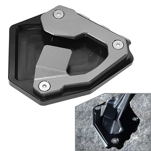 CNC Seitenständer Vergrößern Kickstand Pad Motor Für Honda NT 1100 21-23 Grau - Picture 1 of 7