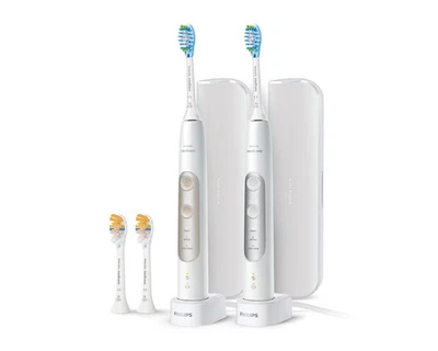 Philips Sonicare ProfessionalClean HX7513/71 *2 juegos de cepillos de dientes eléctricos* - Imagen 1 de 3