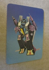 SKYWARP card #101 TRANSFORMERS Hasbro 1985 blue background - Picture 1 of 6