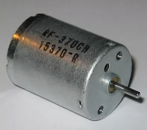 RF-370 Air Pump Motor - 3 to 12 VDC - 5600 RPM - 12 V - RF-370CH-15370 - Picture 1 of 5