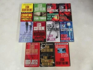 COMPLETE SET (11) LISA SCOTTOLINE Legal Thriller Book ROSATO & ASSOCIATES SERIES - Picture 1 of 1