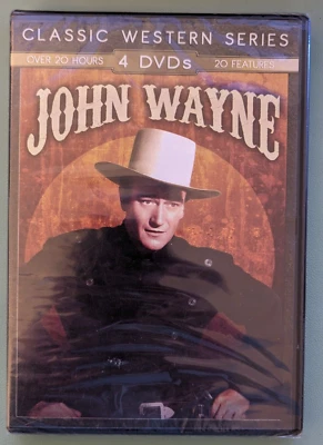 John Wayne - Classic Western Series (DVD, 2010, 4-Disc Set) - Image 1 of 2