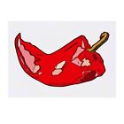 Large 'Chilli Pepper' Temporary Tattoo (To00031565)