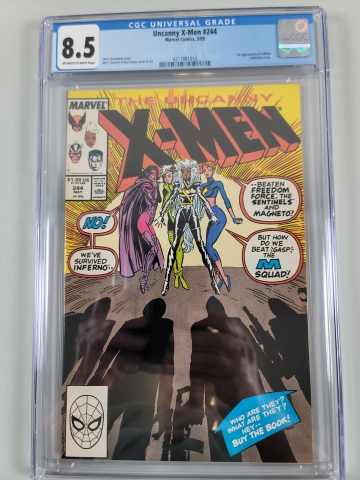The Uncanny X-Men #244 (Marvel Comics May 1989)