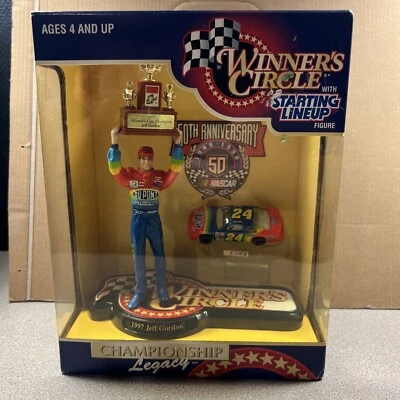 JEFF GORDON STARTING LINEUP CHAMPIONSHIP LEGACY WINNERS CIRCLE - Image 1 of 3