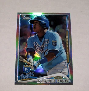 Topps Chrome Refractor 154 2014 Salvador Pérez Royals - Imagen 1 de 1