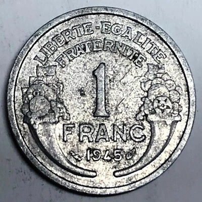 # C4808 MONEDA DE FRANCIA, UN FRANCO 1945 Foto 1 de 2