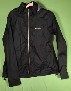 Columbia Womens Switchback Rain Jacket RL2149 Full Zip Black Size XL - Picture 1 of 15
