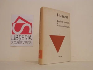 Logia formale e trascendentale - Husserl - Laterza, 1966 - ottimo, prma edizion - Picture 1 of 1