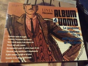 LINEA ITALIANA 4 ALBUM UOMO AUTUNNO INVERNO 1977 / 78 MADONNA - Foto 1 di 1