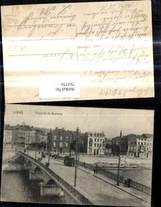 284238,Liege Lüttich Pont de la Boverie Strassenbahn Brücke - Bild 1 von 1