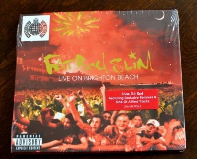 Live on Brighton Beach [PA] от Fatboy Slim (CD, июнь-2002, Ministry of Sound) НОВЫЙ - Изображение 1 из 4