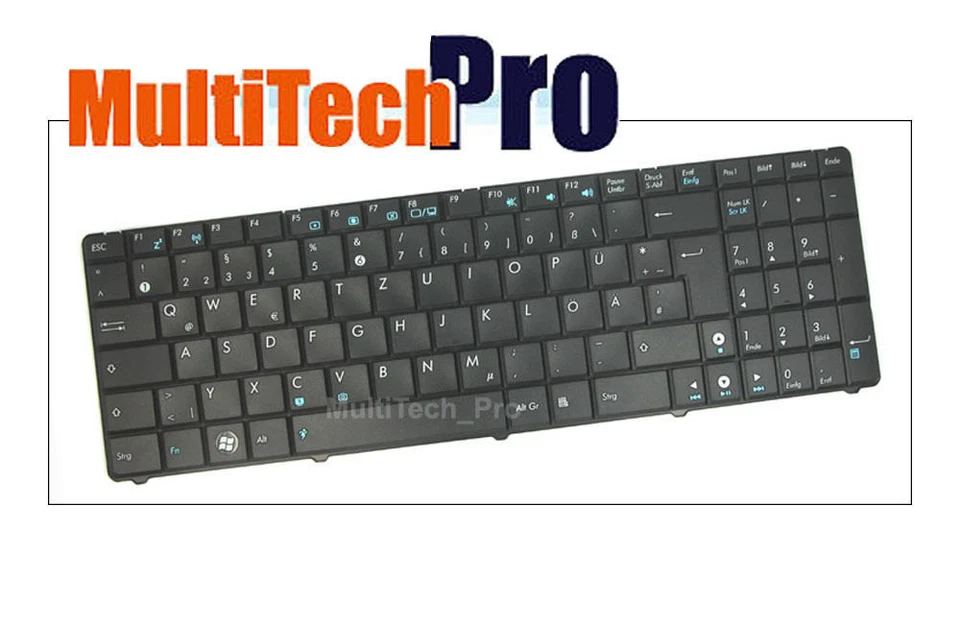 MULTITECHPRO Orig. DE Tastatur für Asus X55U X55 U Series