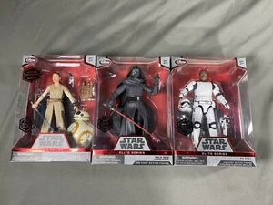 Lot Of 3 Star Wars Elite Series 7” Die Cast Action Figures - Disney - Picture 1 of 8