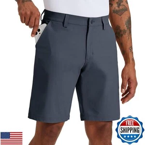 Willit Men's Golf Shorts Stretch Work Dress Shorts Quick Dry Hiking Athletic - Picture 1 of 5