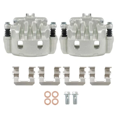 For Subaru 2002-2018 Outback Crosstrek XV Legacy Impreza Front Brake Calipers - Image 1 of 4