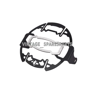 Fit for Royal Enfield Headlight Grill Black and Silver for Himalayan 450 - Picture 1 of 6