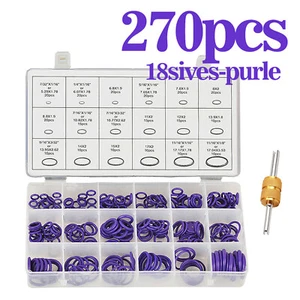 Klima-Anlage-Dichtungsringe 270-tlg HNBR O-Ring KFZ Klima Dichtung 270tlg - Bild 1 von 11