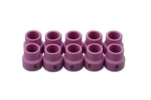 TIG Alumina Nozzles Ceramic Cup 53N27 Fit WP 24 TIG Welding Torch 10pk - Picture 1 of 2