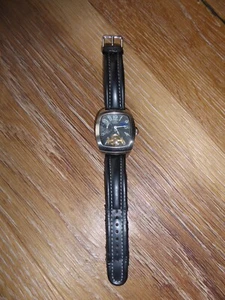 Damen Uhr KRAFT UK-100 Automatikuhr Lederarmband schwarz TOP - Bild 1 von 15