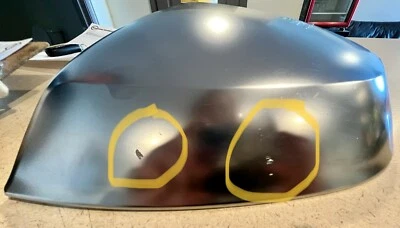 AUDI Q5 SQ5 2018 cubierta del espejo retrovisor izquierdo del lado del conductor moldura pintada OEM acabado aluminio Foto 1 de 4