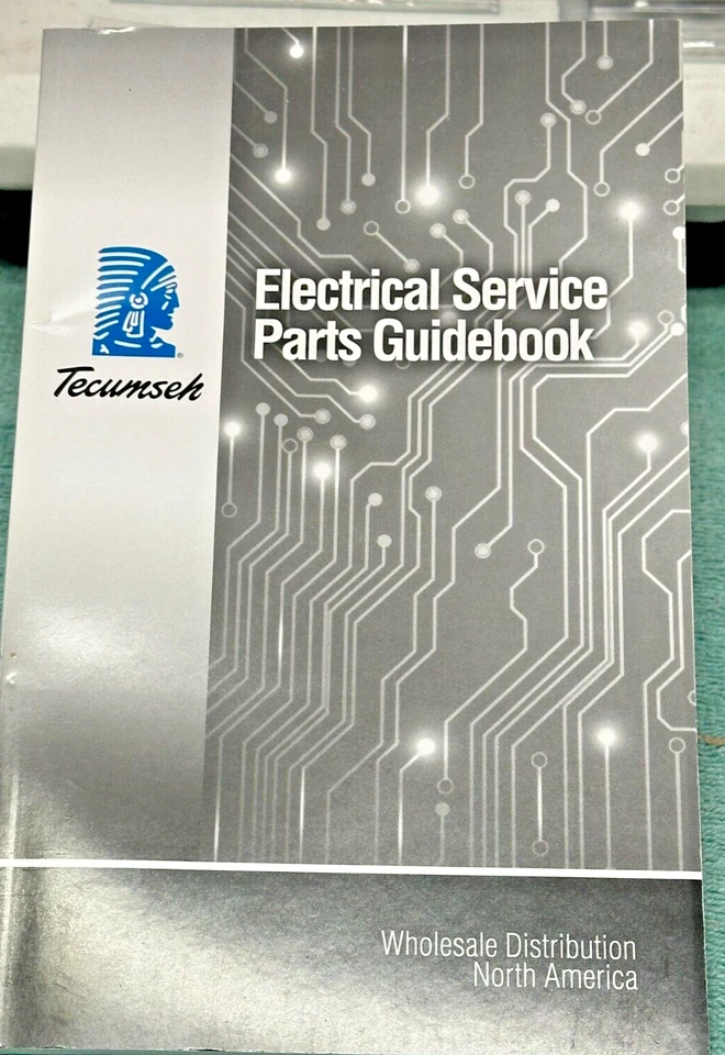 TECUMSEH New Style Electrical Service Parts Guidebook, 8" x 5", 106 Pages