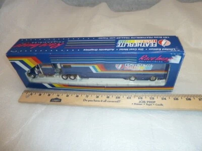 featherlite trailer peterbilt RACE IMAGE COLLECTIBLES 1/64  # 32556 NEW Liberty - Image 1 of 4