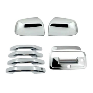 For 15+ Chevy Colorado Chrome Rearview Mirror Door Handles Cover Tailgate Trims5 - Picture 1 of 7