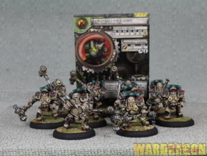 30mm Warmachine WDS painted Mercenaries Horgenhold Forge Guard b97 - Picture 1 of 12
