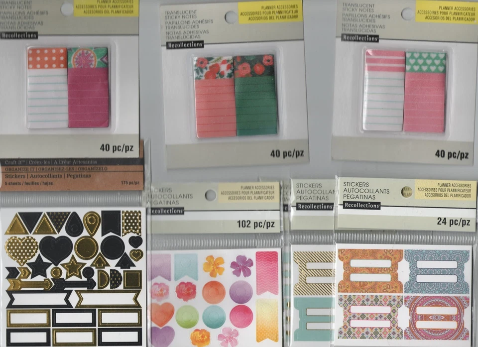 *NUEVO AÑADIDO* Recuerdos ACCESORIOS PLANIFICADOR variedades~¡Súper lindo! ¡Envío rápido! Foto 1 de 1