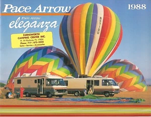 Motor Home Brochure - Fleetwood - Pace Arrow - Eleganza - 1988 (MH280) - Picture 1 of 1