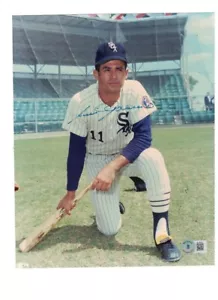 Luis Aparicio Chicago White Sox Signed 8"x10" Photo Beckett Certified - Picture 1 of 1