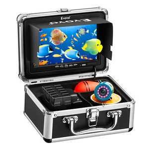 Eyoyo 30m 7inch LCD Fish Finder Underwater Fishing Camera +12pcs Infrared Lights - Picture 1 of 9