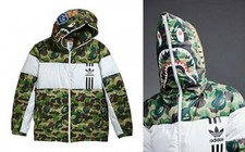 bape x adidas id96 down jacket