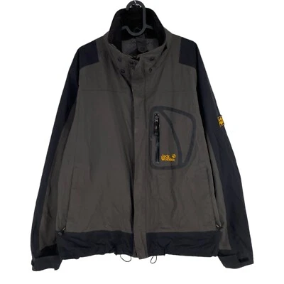 Abrigo Chaqueta Jack Wolfskin Texapore Marrón Oscuro Talla M Foto 1 de 4