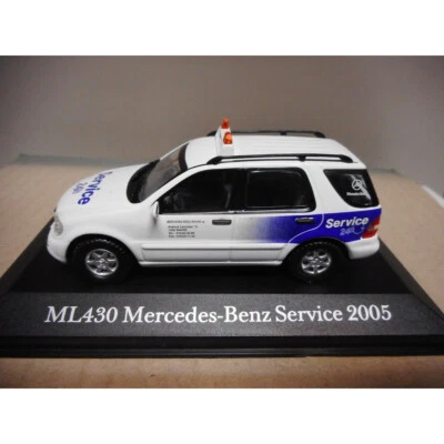 MERCEDES BENZ ML 430 Servizio 24 Ore 2005 W163 IXO ALTAYA 1/43 Germania WEISS - Immagine 1 di 3