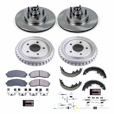 PowerStop Drum Brake Kit Front and Rear - Fits Ford Ranger 2003-2009, Mazda B230 Foto 1 de 4