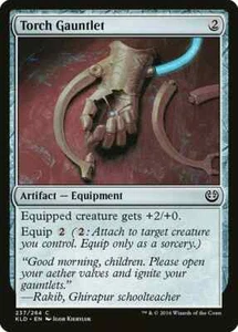 TORCH GAUNTLET X 4 N/M- KALADESH MAGIC THE GATHERING - Picture 1 of 1
