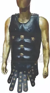 Leather Muscle Body Armour / Medieval Armor Muscle Cuirass / Leather Armor /- - Picture 1 of 5