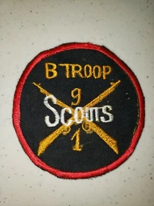 K0939 Vietnam US Army B Troop 9th Air Cavalry Scouts 1 L1A - Picture 1 of 4
