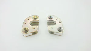 Cuneo di chiusura porta in set adatto per Porsche 911/964/993 giallo zincato - Foto 1 di 5