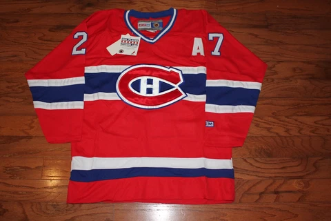 Montreal Canadiens #27 Alexei Kovalev CCM Hockey Jersey Size M Cover