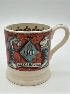 Emma Bridgewater Queen Elizabeth II 90th Birthday 1/2 pint mug - Picture 1 of 4