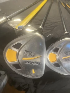Kids Beginner  Lefty Set, Driver, Irons, Wedge, and Putter Top Flite XLJ w/ Bag - Picture 1 of 12