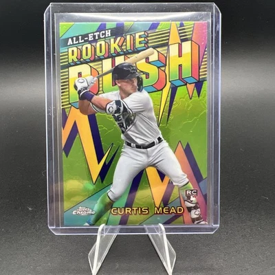 2024 Topps Chrome - All-Etch Rookie Rush Curtis Mead #CERR-6 (RC) - Image 1 of 2